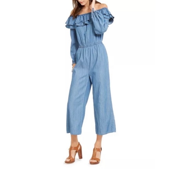 MICHAEL Michael Kors Denim Jumpsuit - Picture 1 of 3